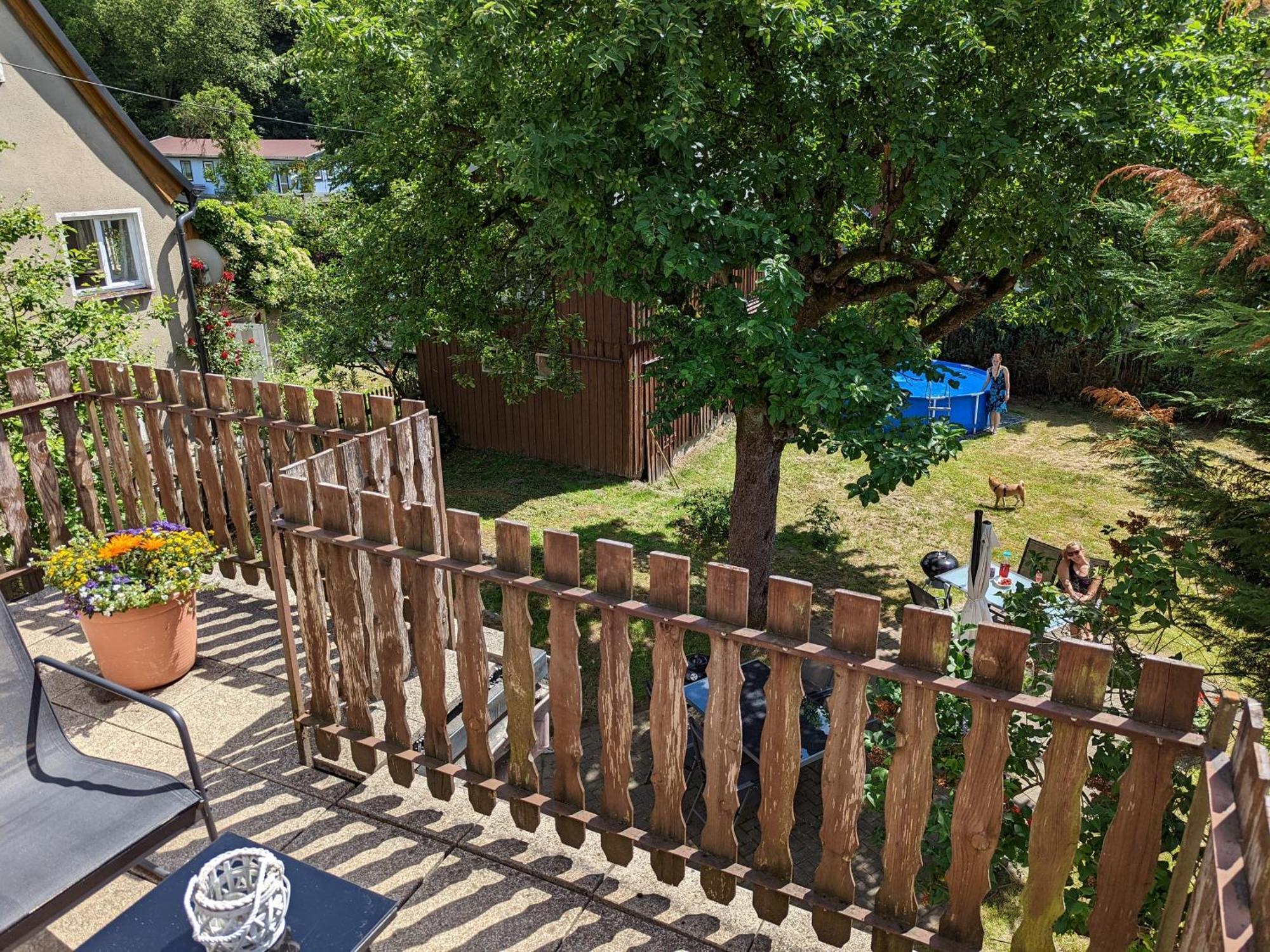 H2 - Urlaubsmagie - Garten, Pool, Terrasse, Grill Sebnitz Zewnętrze zdjęcie