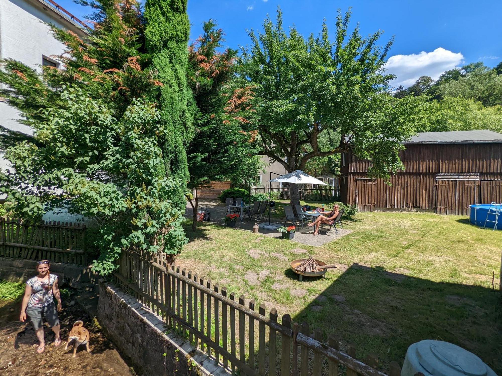 H2 - Urlaubsmagie - Garten, Pool, Terrasse, Grill Sebnitz Zewnętrze zdjęcie