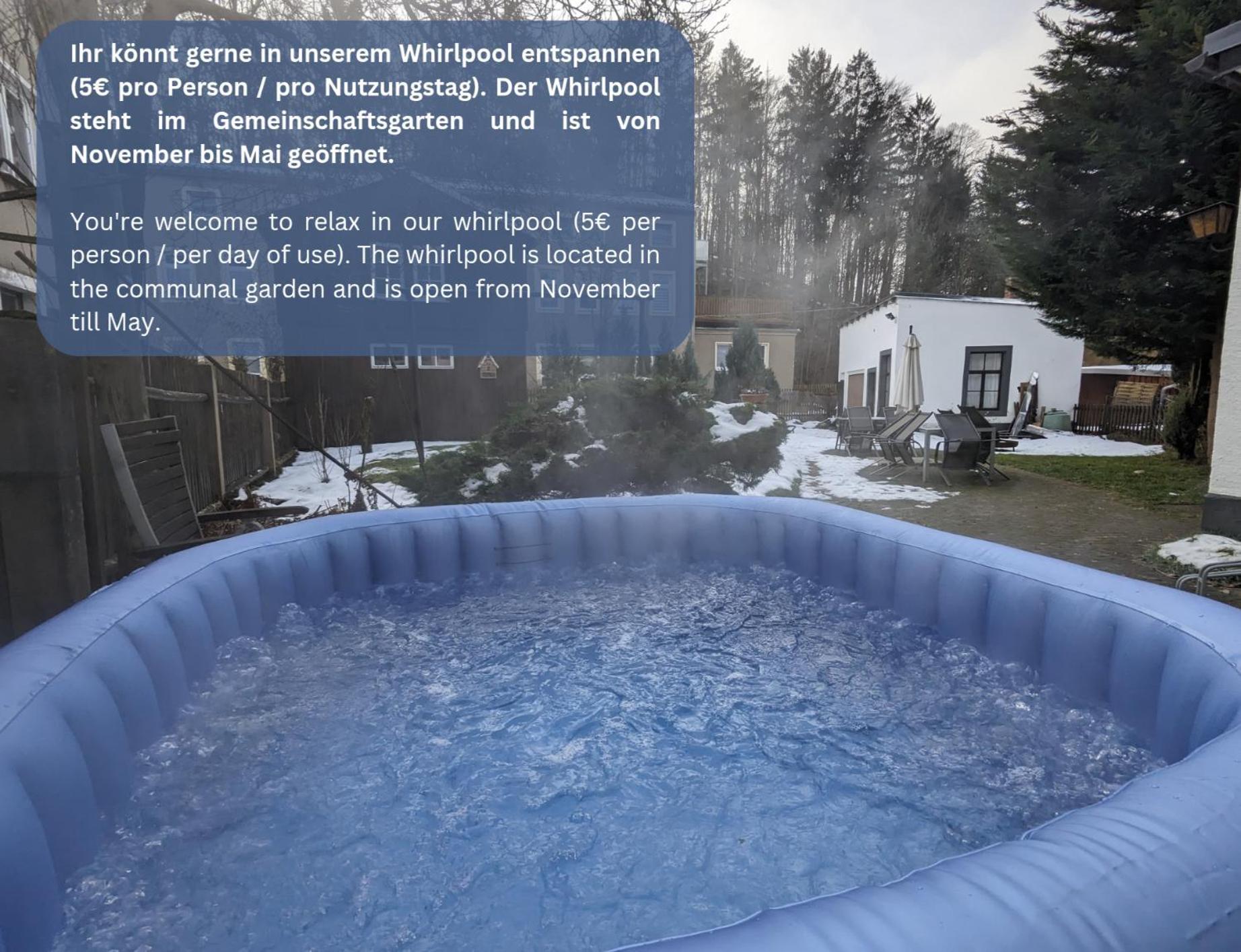 H2 - Urlaubsmagie - Garten, Pool, Terrasse, Grill Sebnitz Zewnętrze zdjęcie